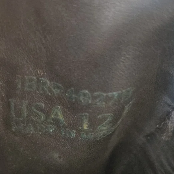 Brown Embroidered Women's Boots - Picture 5 of 7